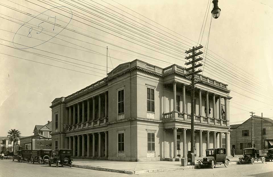 First Customs House Rosenberg Library