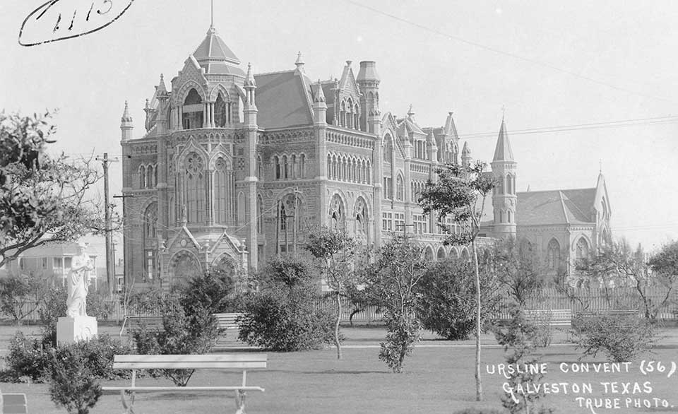 First Parochial School Ursuline Convent in Galveston Texas