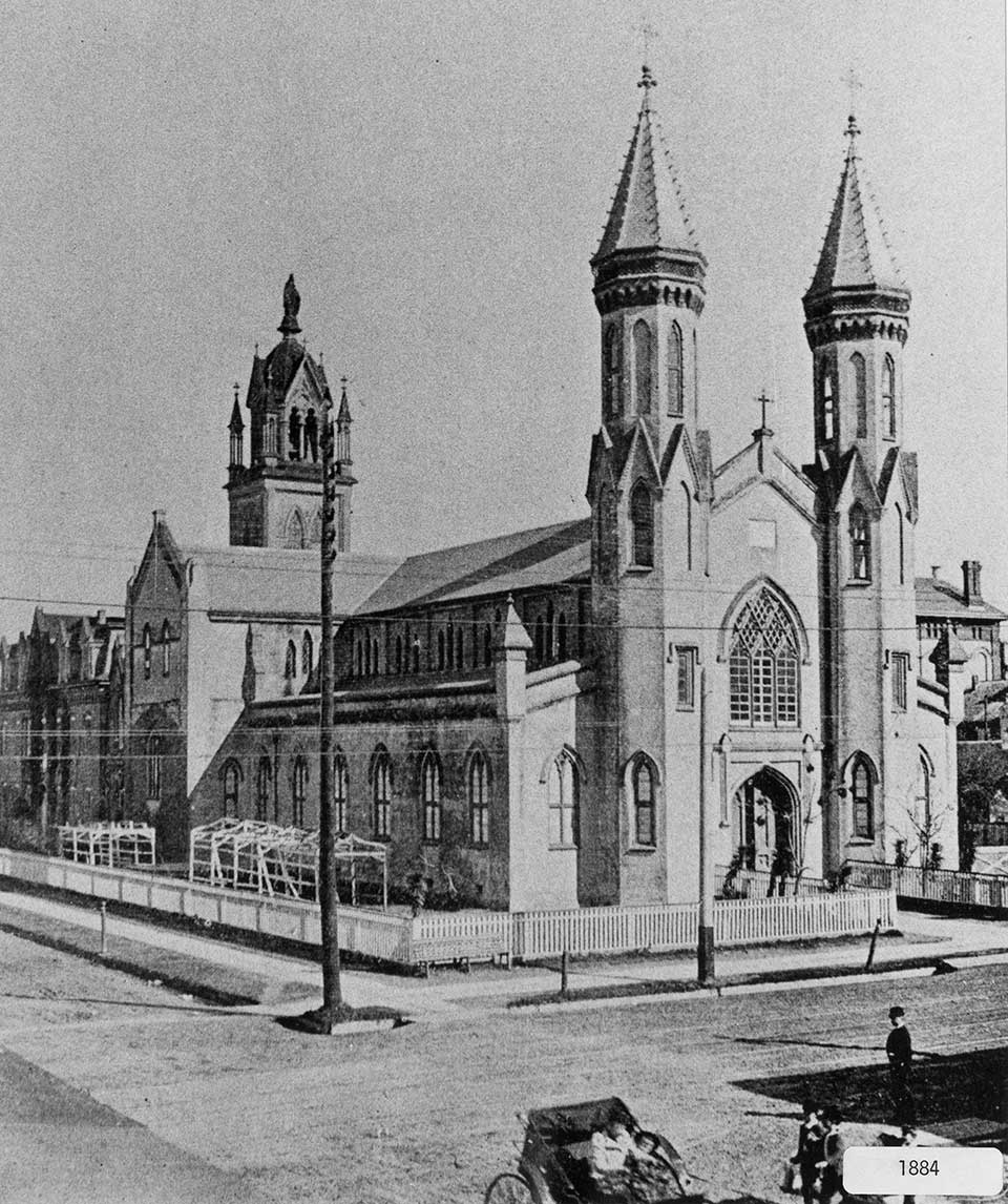 First Roman Catholic Cathedral in Galveston Texas