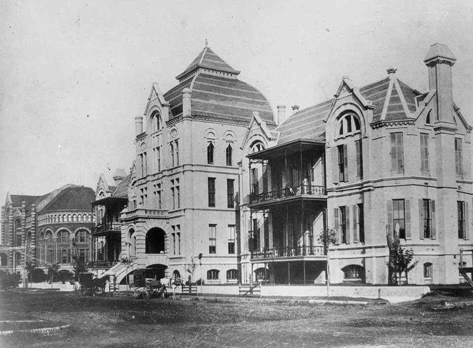 First School of Nurses in Galveston Texas