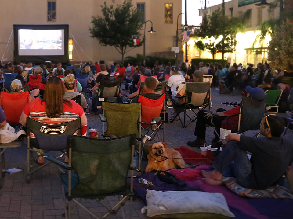 Movie Nite on The Strand Movie Night at Saengerfest Park