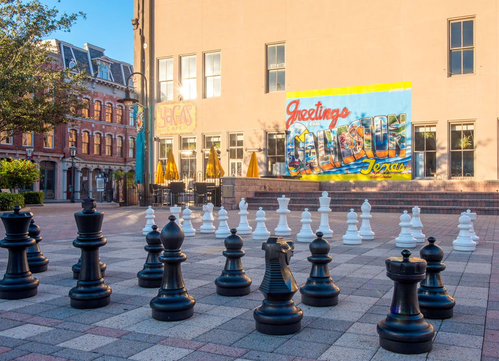 Saengerfest Park Chessboard Galveston