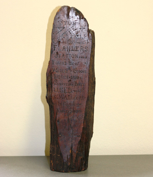 Rosenberg Treasure of the Month Engraved Cedar Post