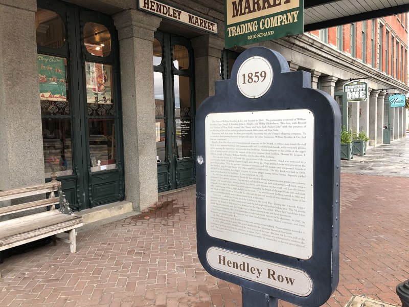 Hendley Row Historical Marker