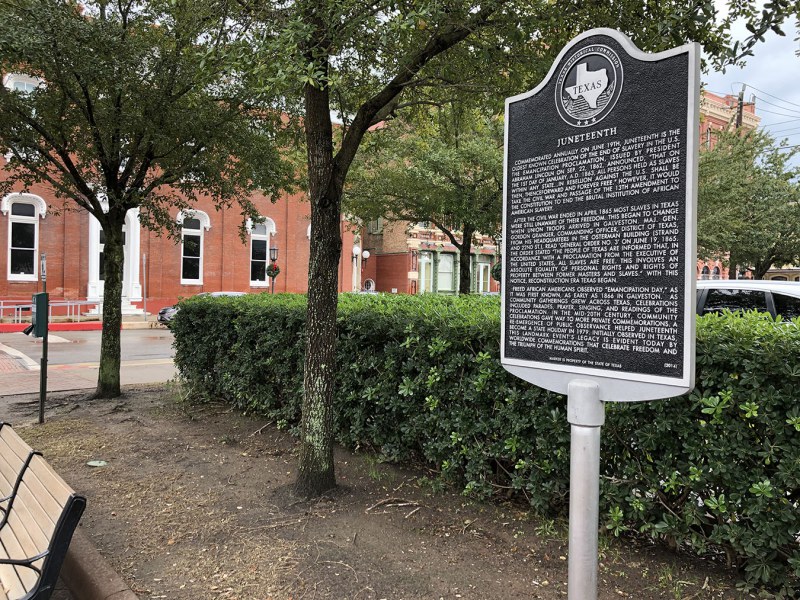 Juneteenth Historical Marker Juneteenth Historical Marker
