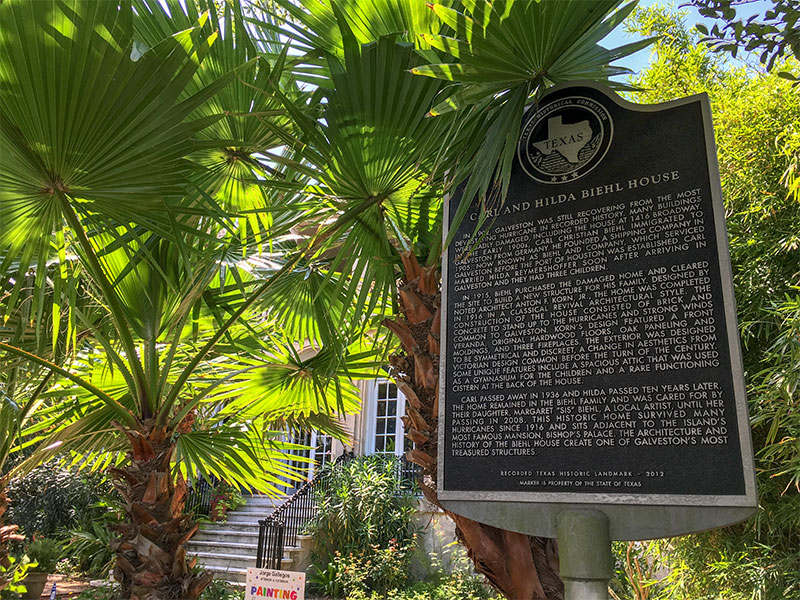 Carl and Hilda Biehl House Historical Marker