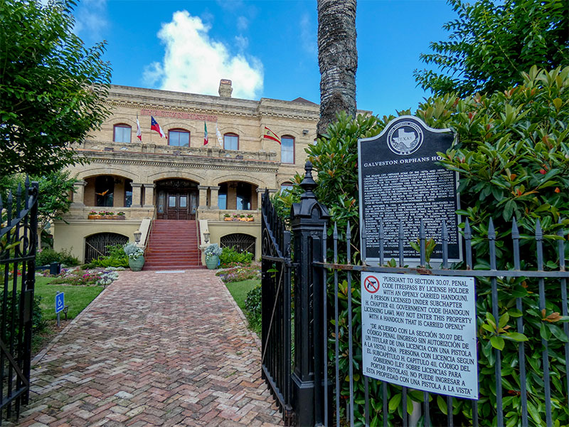 Galveston Orphans Home Historical Marker