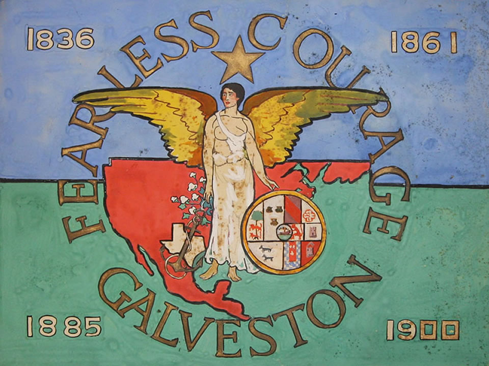 Percy Holt Design For the Galveston Municipal Flag