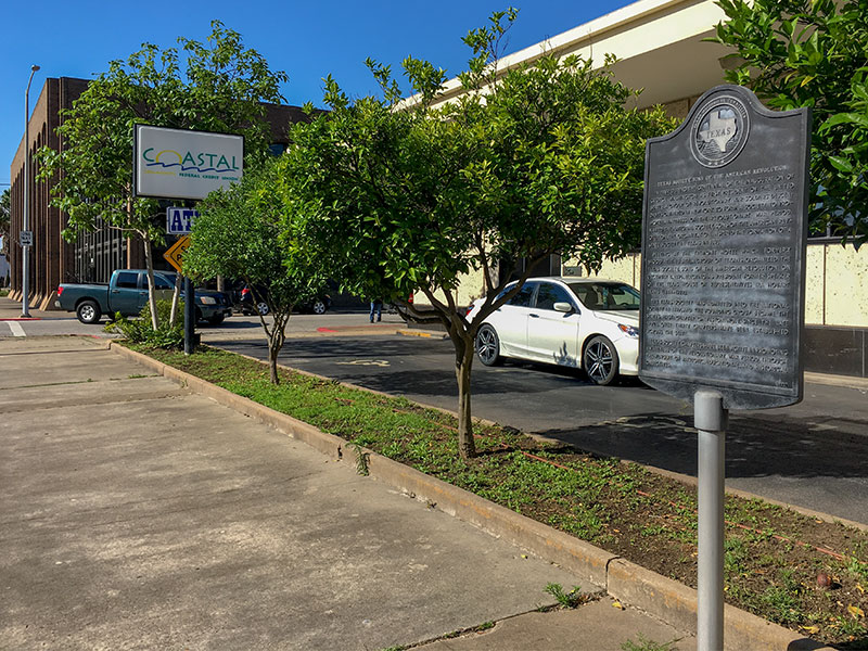 Texas Society Sons of the American Revolution Historical Marker