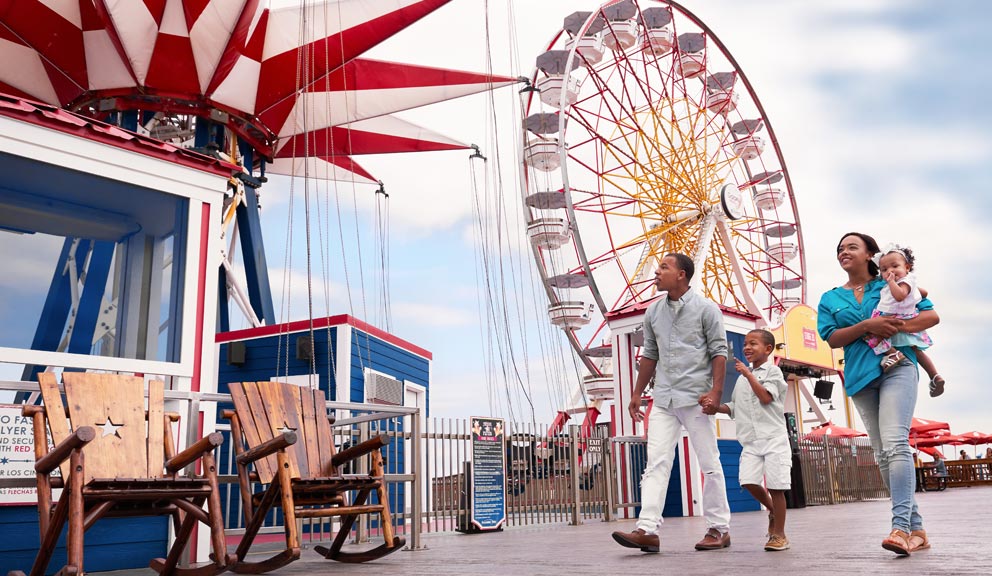 What To Do - Family at Pleasure Pier