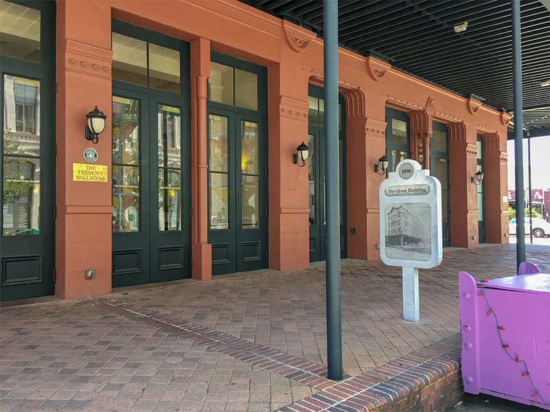 1890 Davidson Building Historical Marker