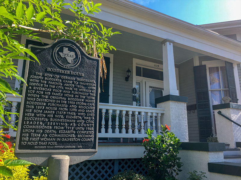 Boddeker House Historical Marker