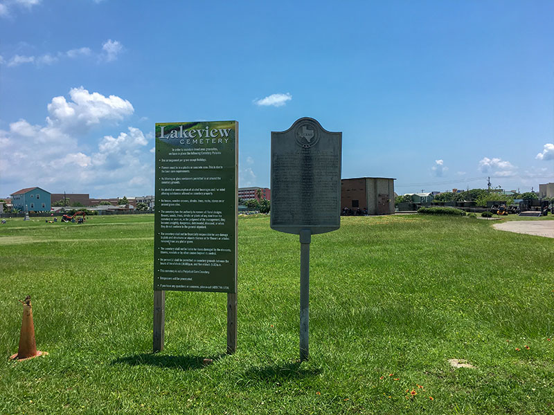 Burial Site of David G. Burnet Historical Marker