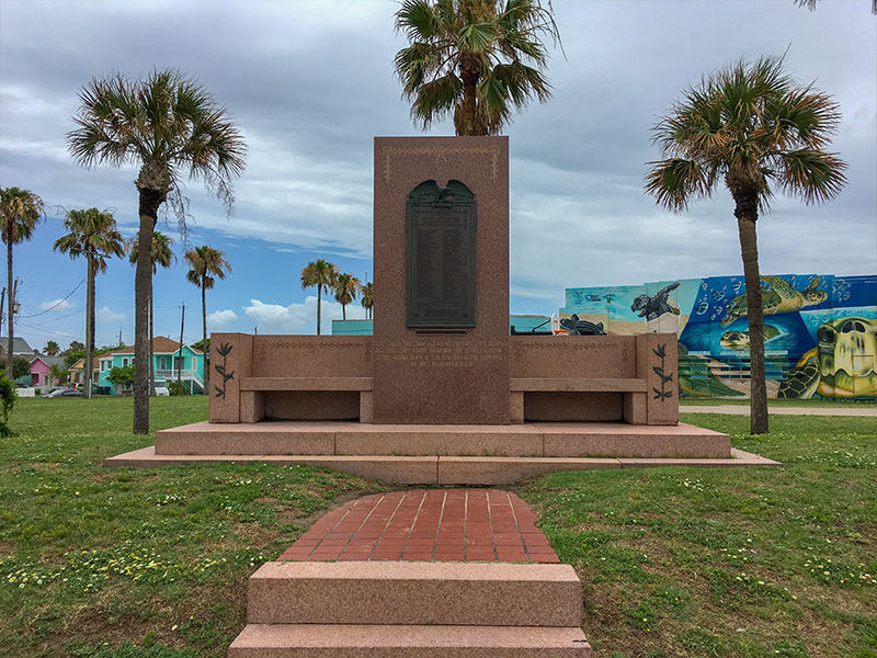 Galveston World War 1 Honor Roll Historical Marker