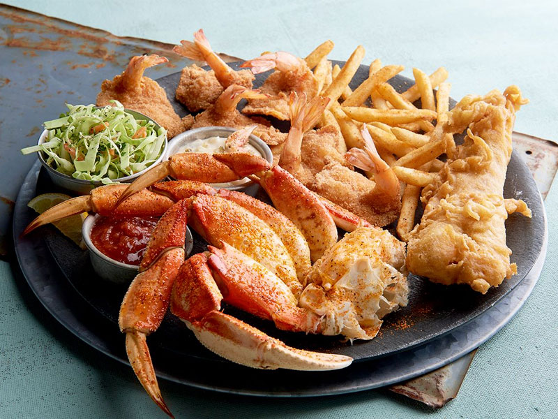 A Meal at Joe's Crab Shack