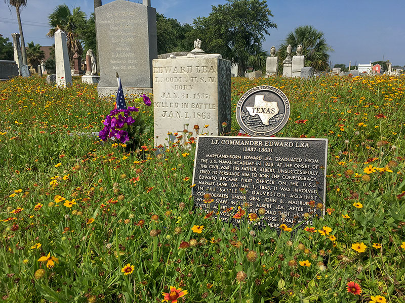 Lt. Commander Edward Lea Historical Marker