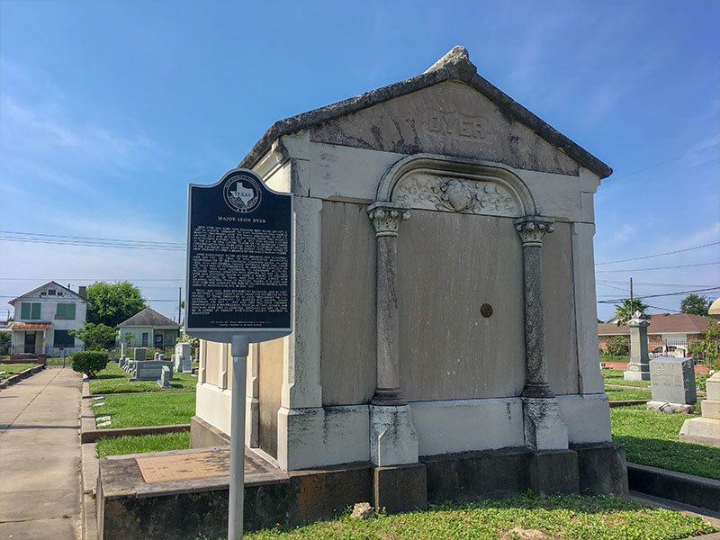 Major Leon Dyer Historical Marker