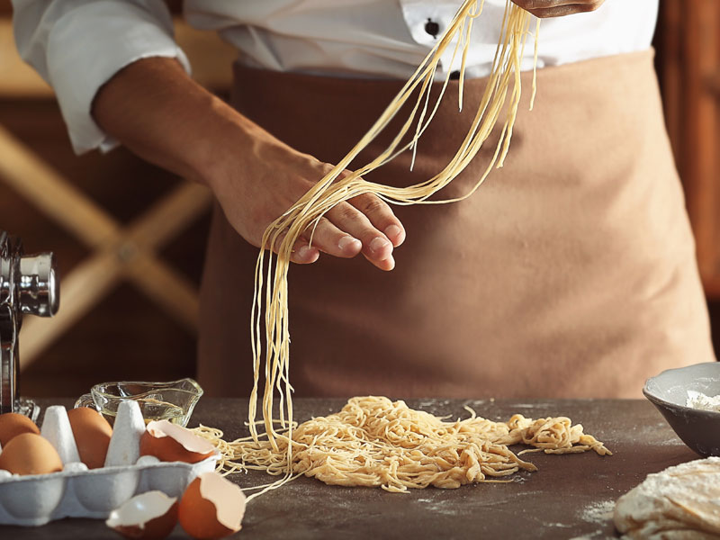 Making Homemade Pasta from Scratch