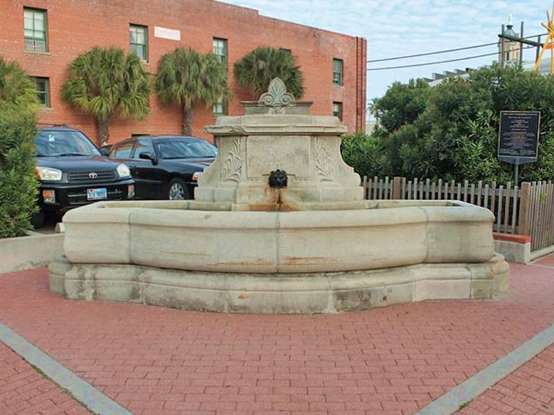 Rosenberg Fountain 21st Postoffice