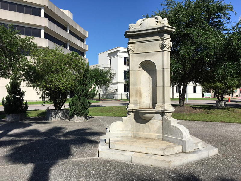 Rosenberg Fountain at 21st and Ball