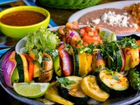 A Veggie-Lover's Meal at Taquilo's Tex-Mex Cantina