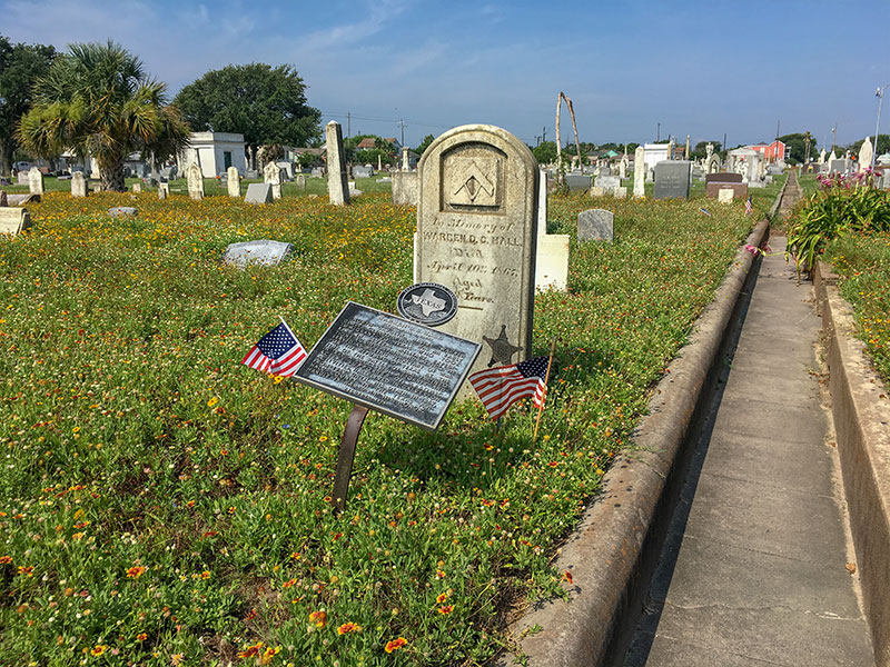 Warren D. C. Hall Historical Marker