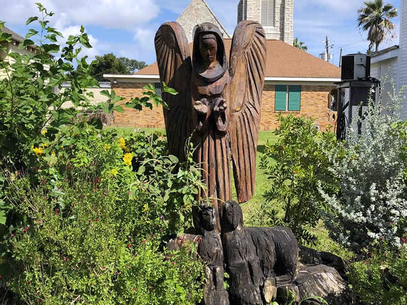 Angel with Lambs