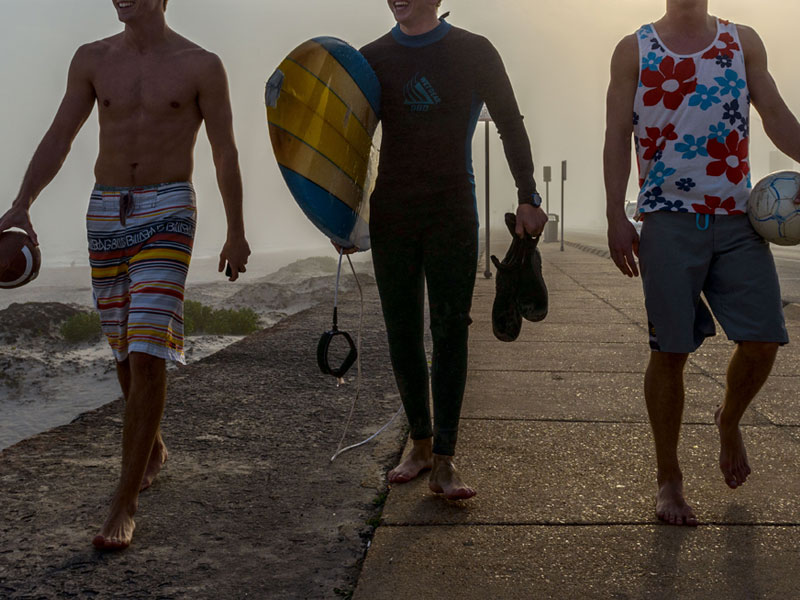 Guys on the Seawall