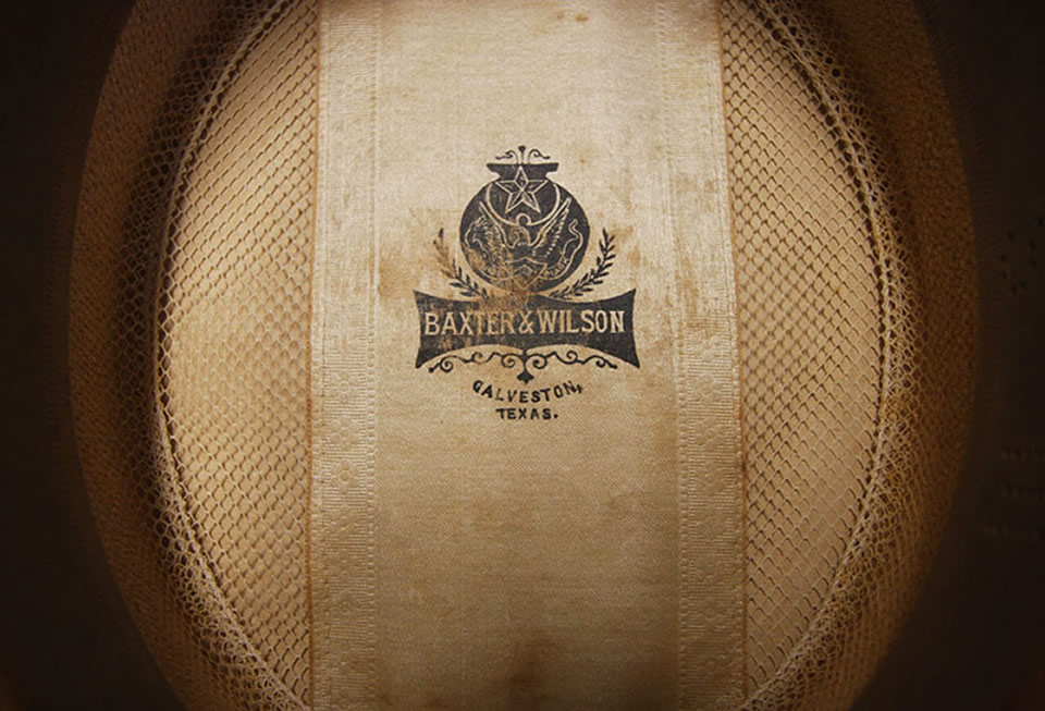 Baxter & Wilson Retail Label Inside Hat