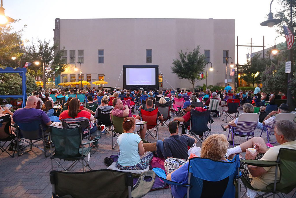 Movie Night on The Strand