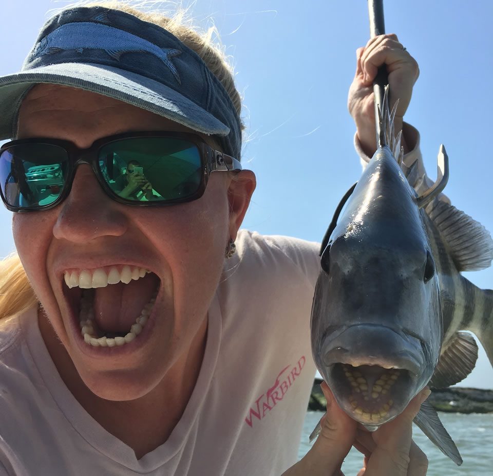  Catching Sheepshead Is Easy & Fun - Galveston, TX