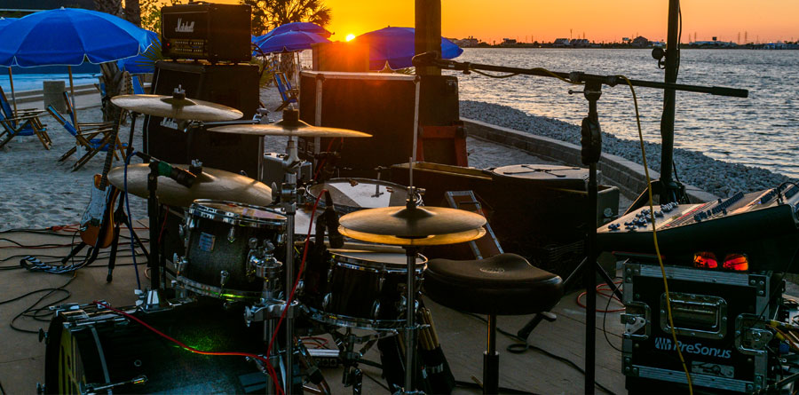 Bands on the Sand at Moody Gardens