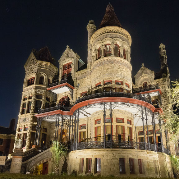 Bishop's Palace Exterior, Galveston TX