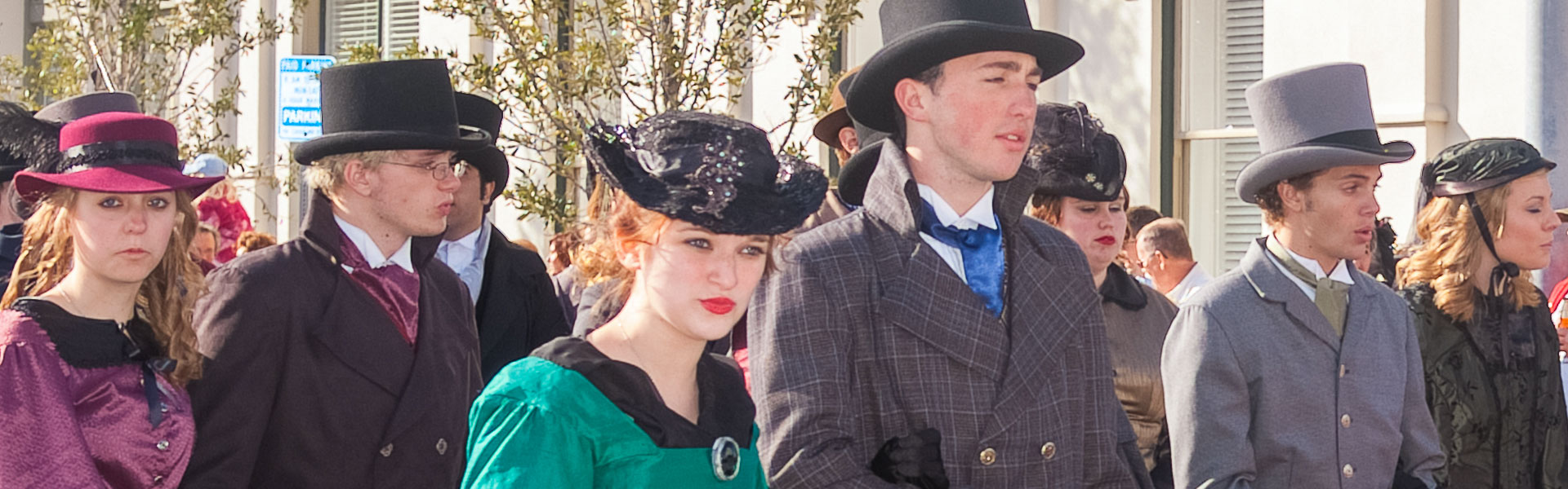 Carolers at Dickens on The Strand, Galveston, TX