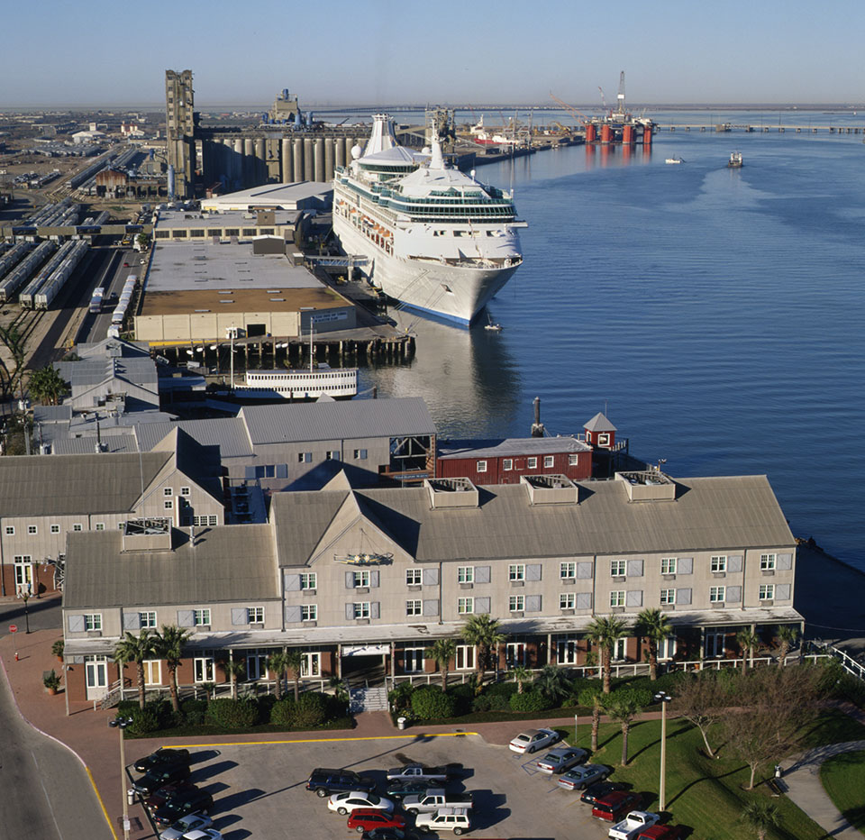 Harbor House Arial View