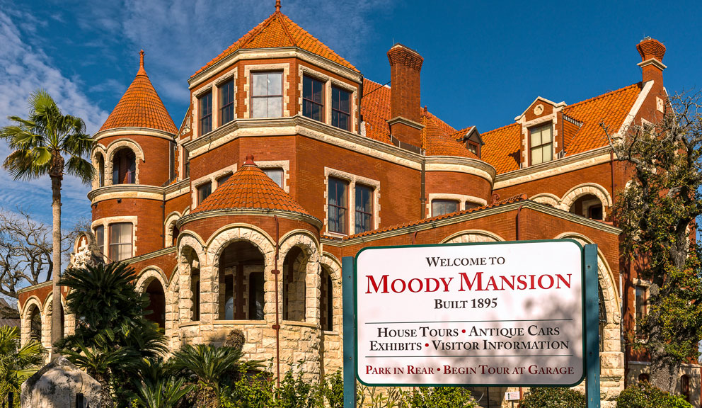 Moody Mansion Exterior, Galveston, TX