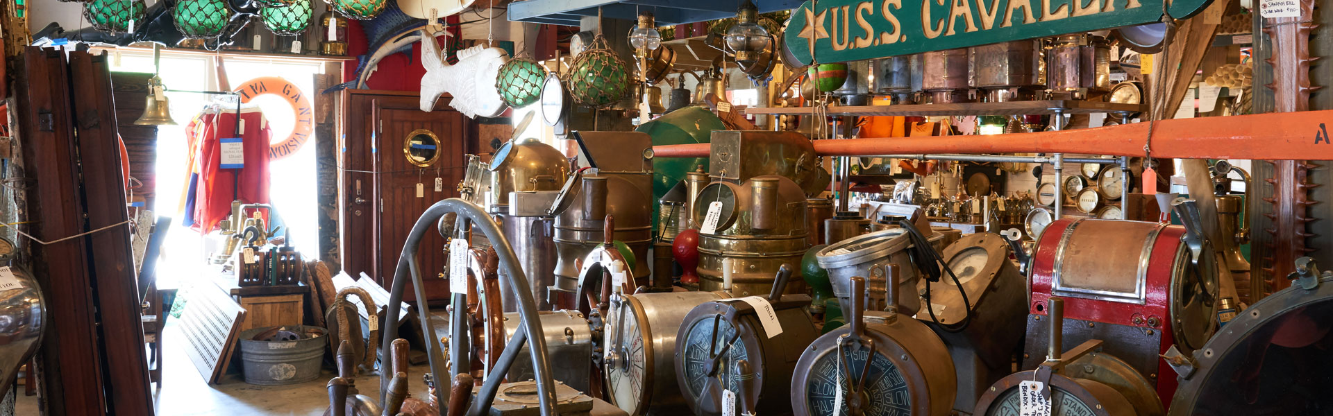 Interior View of Nautical Antiques & Tropical Decor, Galveston TX