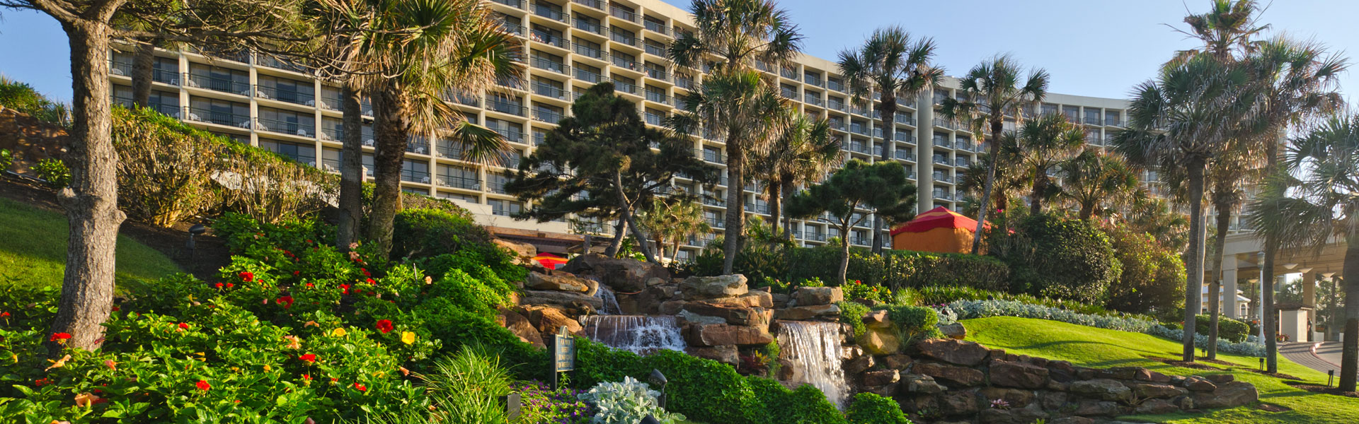 Exterior View of the San Luis Hotel, Galveston TX