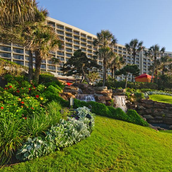 Exterior View of the San Luis Hotel, Galveston TX