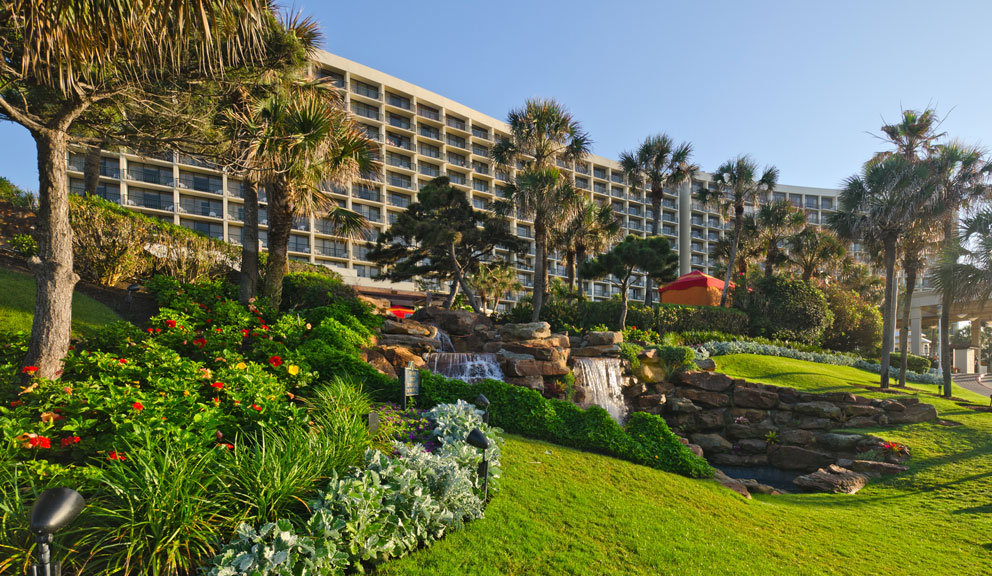 Exterior View of the San Luis Hotel, Galveston TX