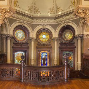 Interior View of 1892 Bishop's Palace, courtesy Illumine Photographic Services