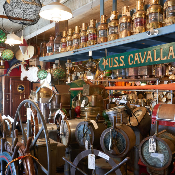 Antiques Store in Downtown Galveston