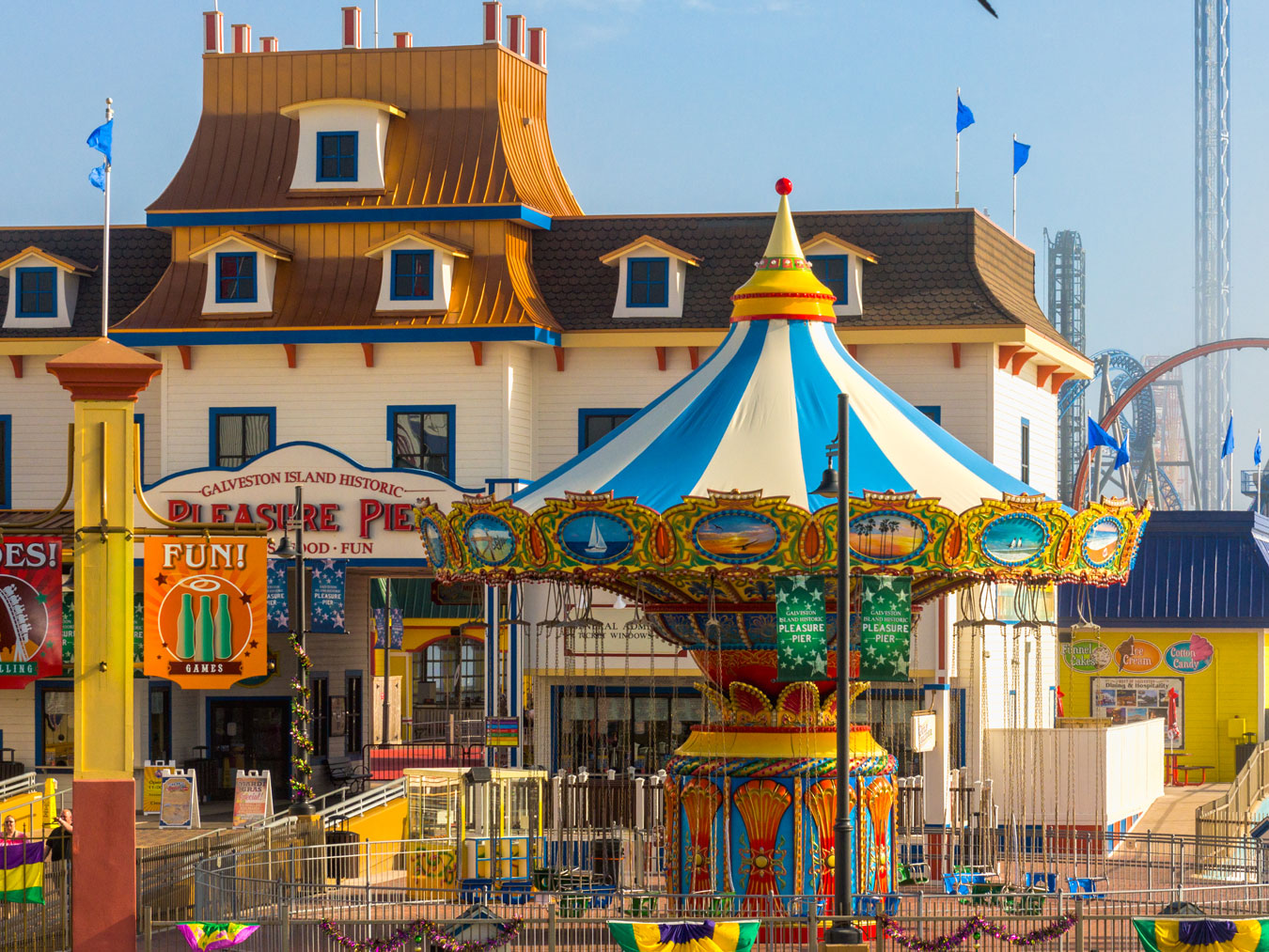Galveston Island Historic Pleasure Pier Com Galveston Island Historic Pleasure Pier