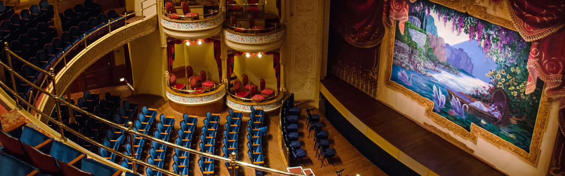 Interior View of The Grand 1894 Opera House, Galveston, TX