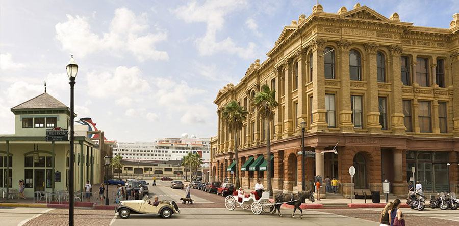 Downtown Galveston