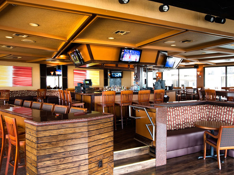 Interior View of B.Jigger's Lounge at Holiday Inn on the Beach