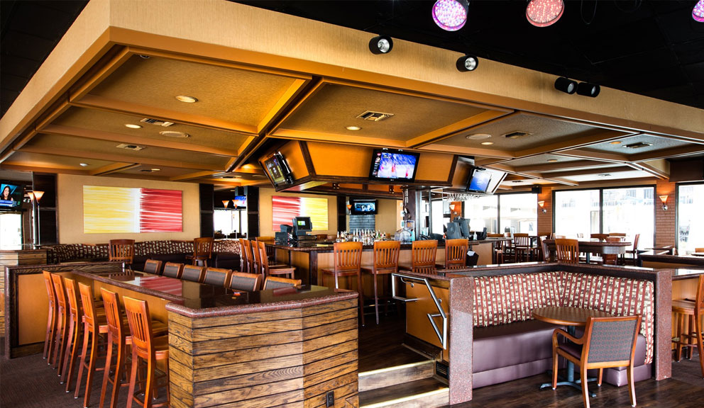 Interior View of B.Jigger's Lounge at Holiday Inn on the Beach, Galveston