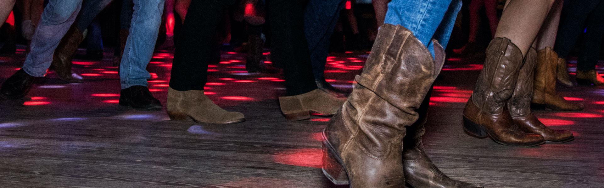 Country Dancing on a Dancefloor, Galveston TX