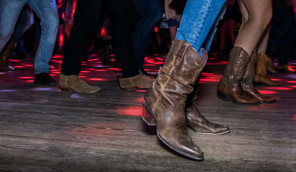 Country Dancing on a Dancefloor, Galveston