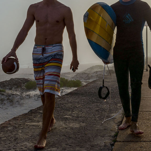 Guys on the Seawall, Galveston, TX